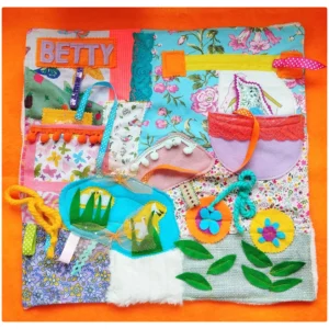 Custom Dementia Blanket – Fully Personalised Fidget Quilt