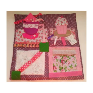 Personalised Dementia Blanket – Time for Tea Theme