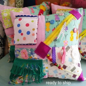 Sensory Cushion – Make Do and Mend Theme for Dementia